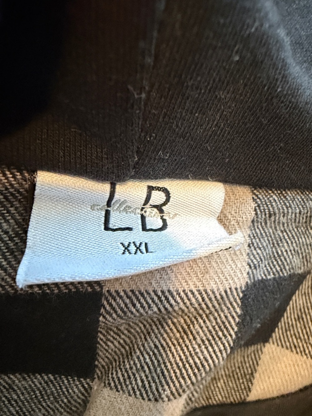 LB Collection XXL Men’s Plaid Button-Up Hoodie Shirt - C39-032 - Picture 2 of 7